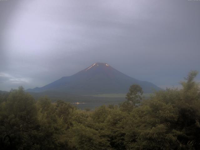 山中湖からの富士山