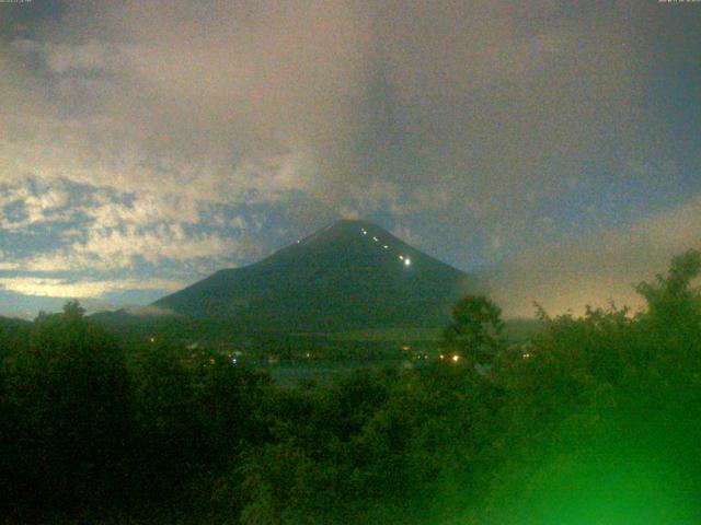 山中湖からの富士山