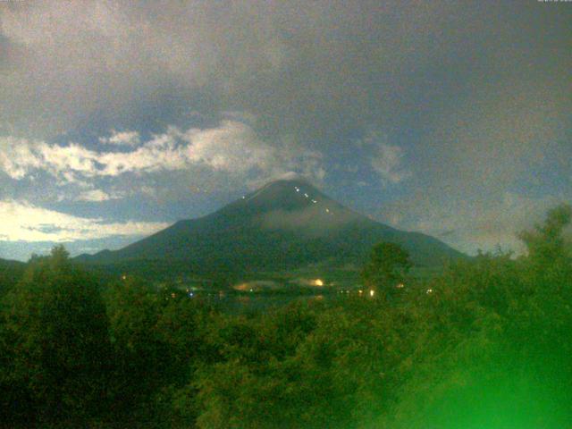山中湖からの富士山