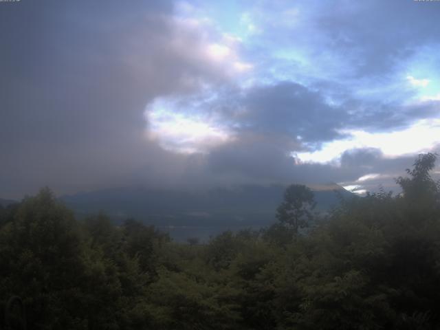山中湖からの富士山