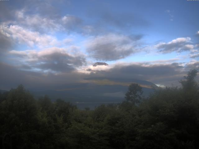山中湖からの富士山