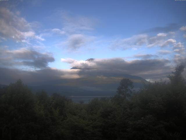 山中湖からの富士山
