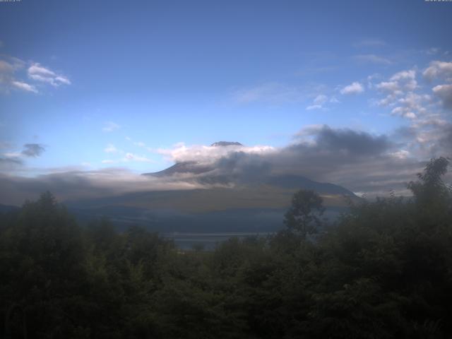 山中湖からの富士山