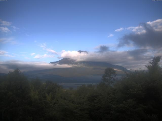 山中湖からの富士山