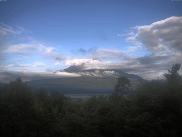 山中湖からの富士山