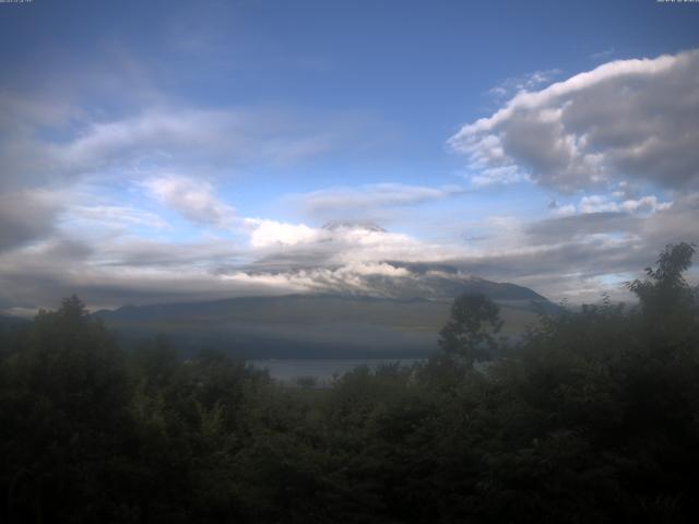 山中湖からの富士山