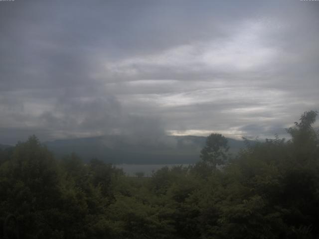 山中湖からの富士山