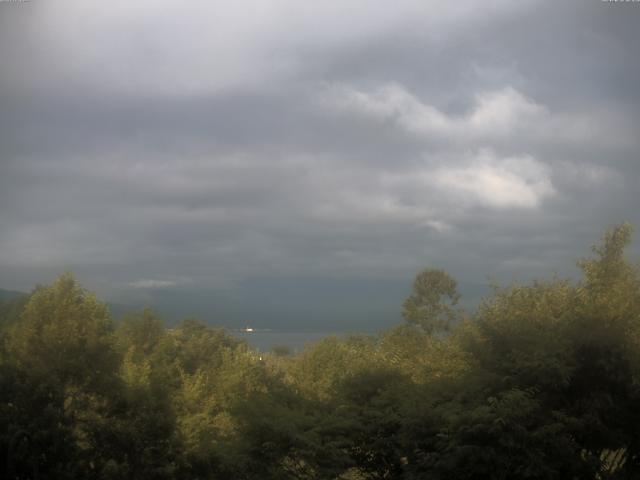 山中湖からの富士山