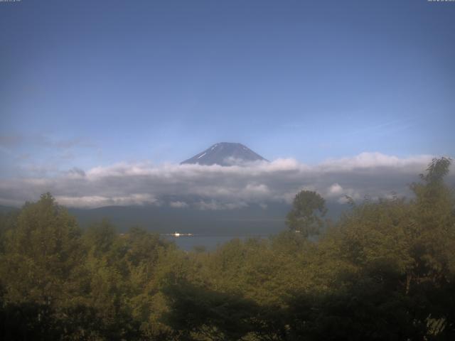 山中湖からの富士山