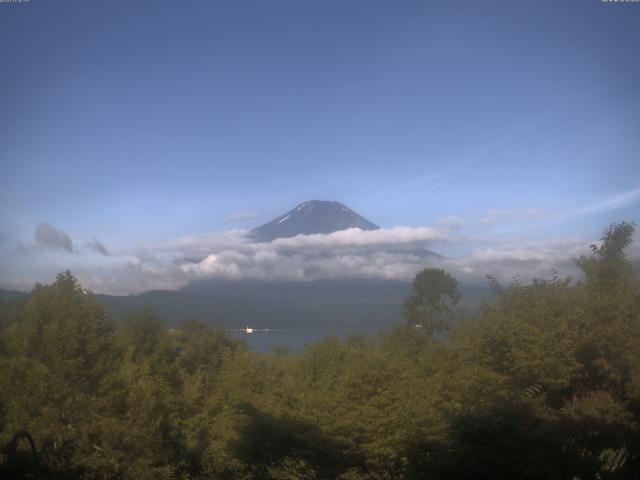 山中湖からの富士山