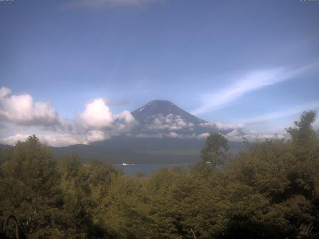 山中湖からの富士山