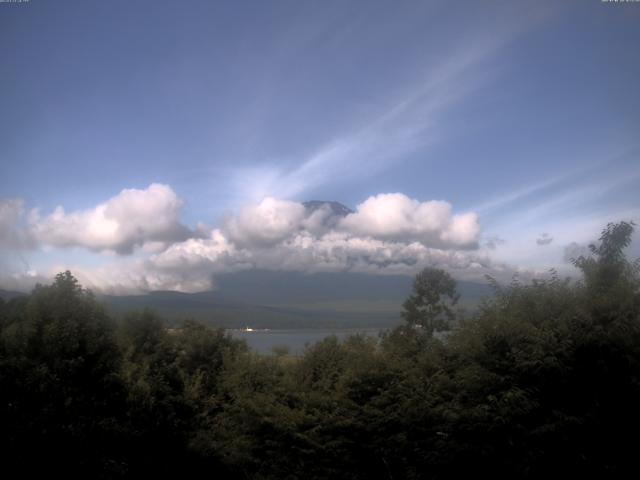 山中湖からの富士山