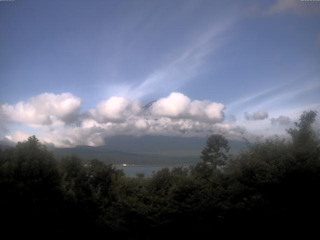 山中湖からの富士山