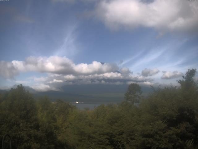 山中湖からの富士山