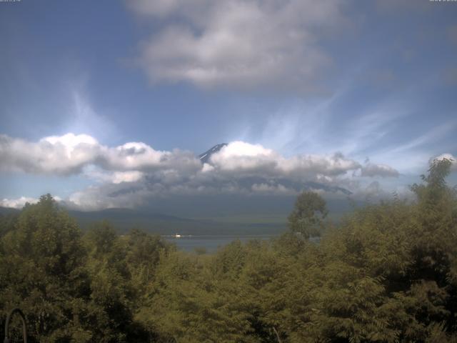 山中湖からの富士山