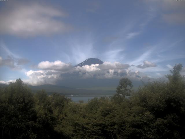 山中湖からの富士山
