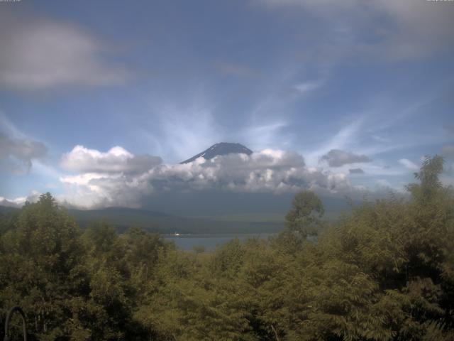 山中湖からの富士山