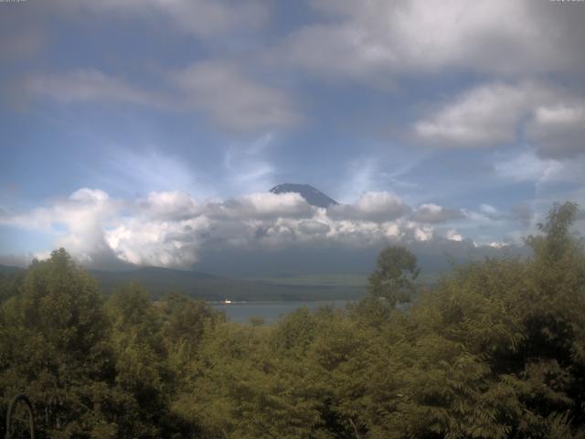 山中湖からの富士山