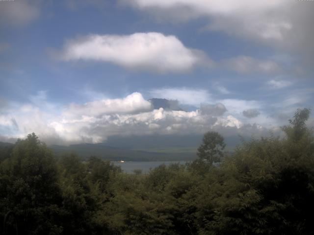山中湖からの富士山