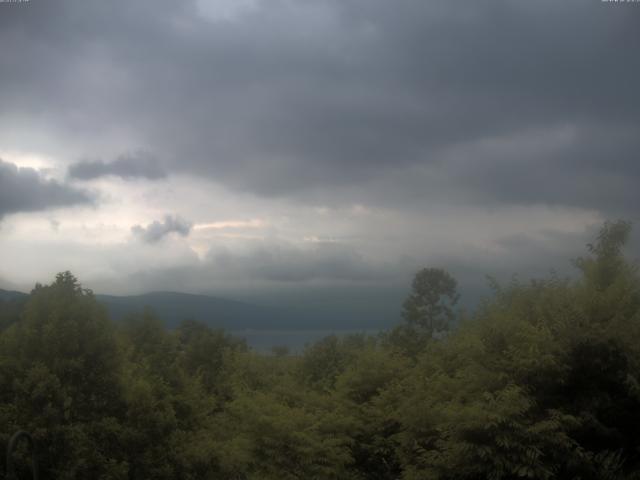 山中湖からの富士山