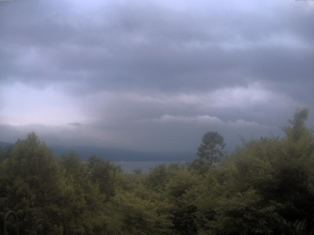 山中湖からの富士山