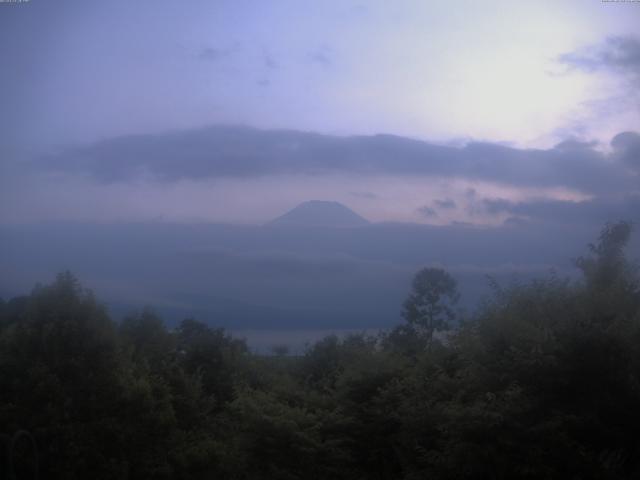 山中湖からの富士山
