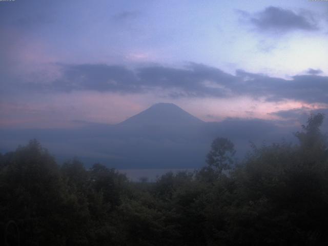 山中湖からの富士山