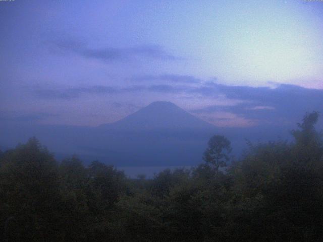 山中湖からの富士山