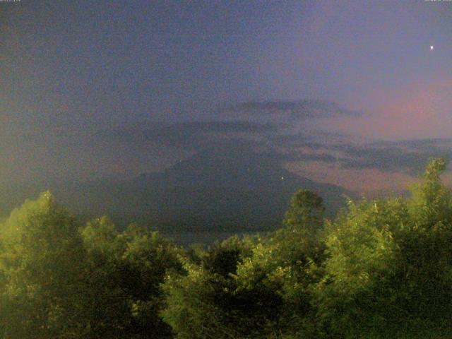 山中湖からの富士山