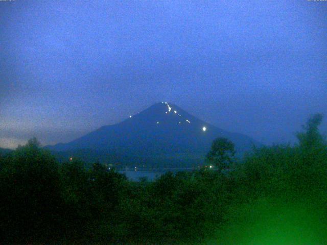 山中湖からの富士山