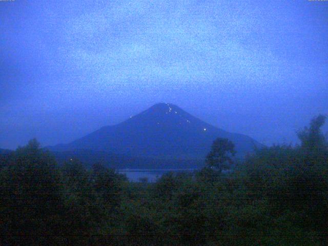 山中湖からの富士山