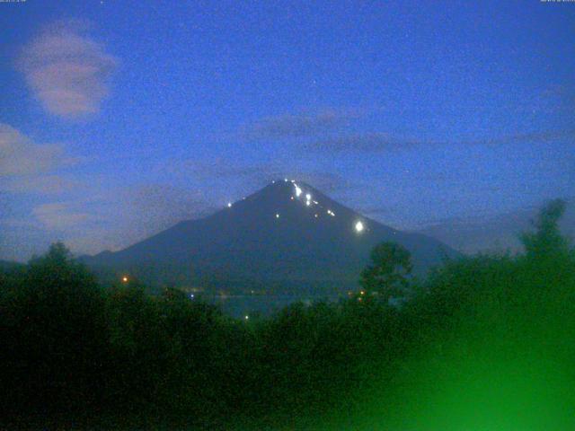 山中湖からの富士山