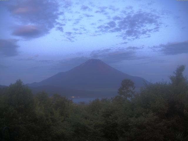 山中湖からの富士山