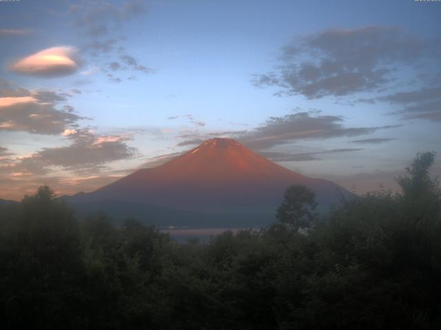 山中湖からの富士山