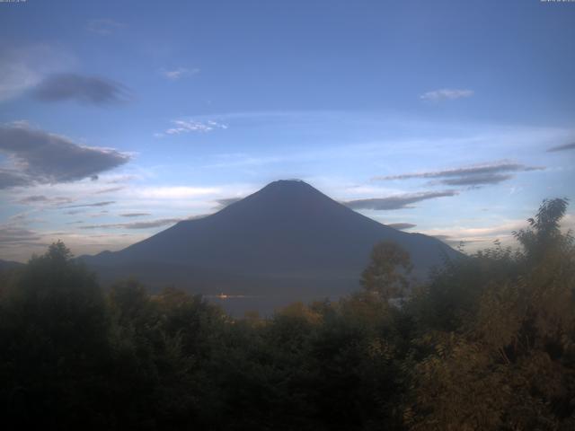 山中湖からの富士山