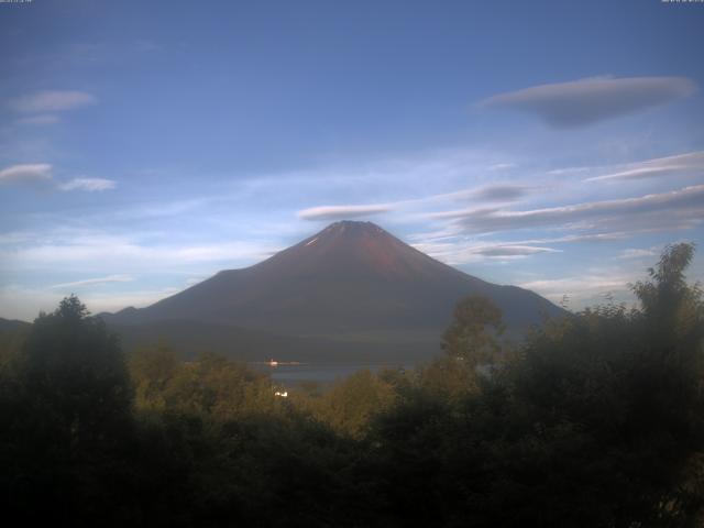山中湖からの富士山