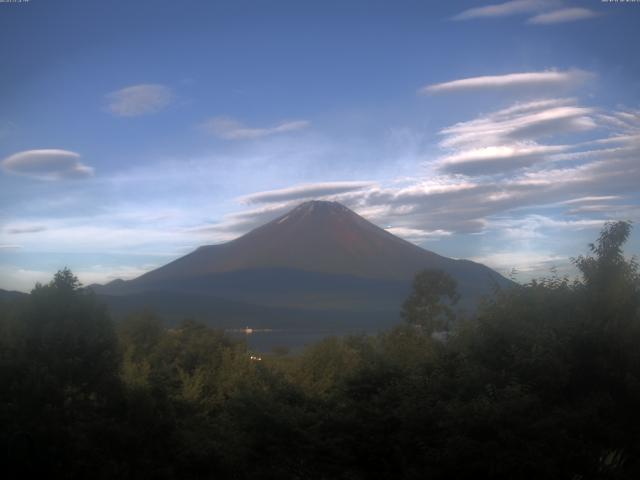 山中湖からの富士山