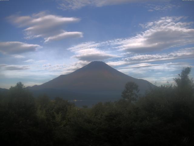 山中湖からの富士山