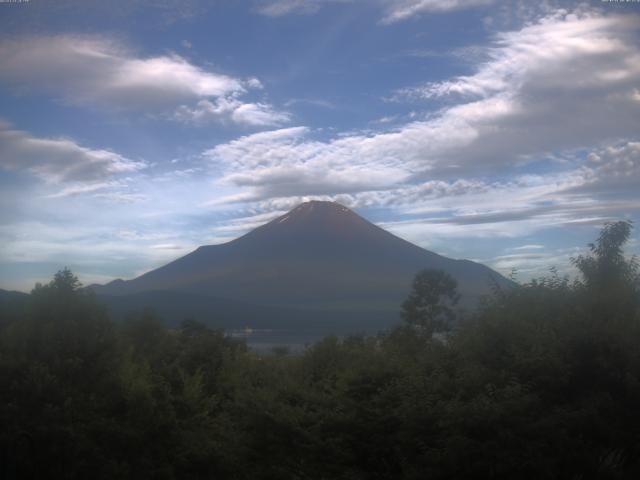 山中湖からの富士山