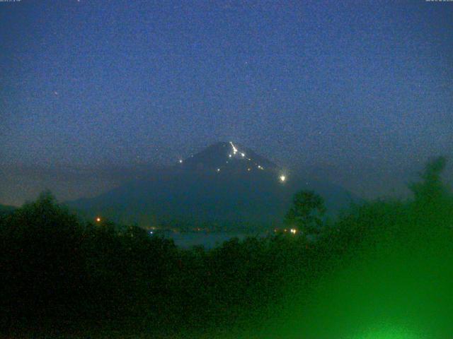 山中湖からの富士山