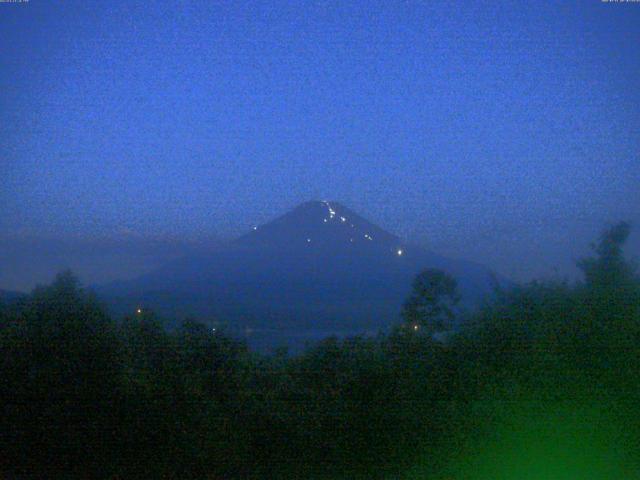 山中湖からの富士山