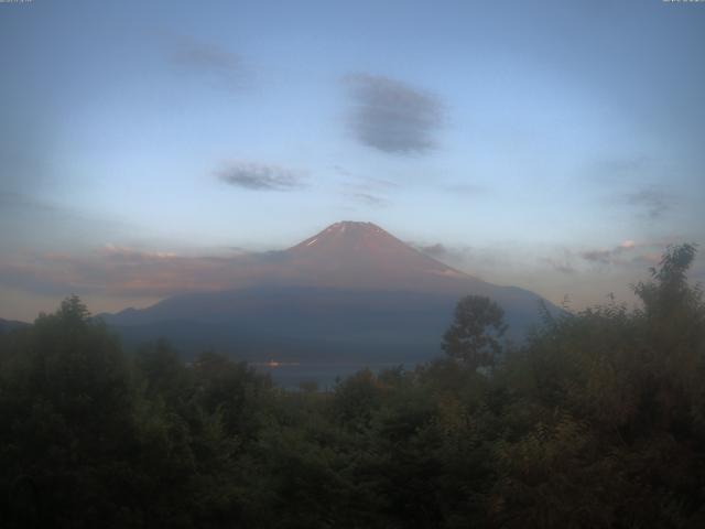山中湖からの富士山