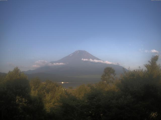 山中湖からの富士山