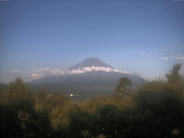 山中湖からの富士山