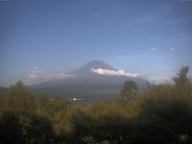 山中湖からの富士山