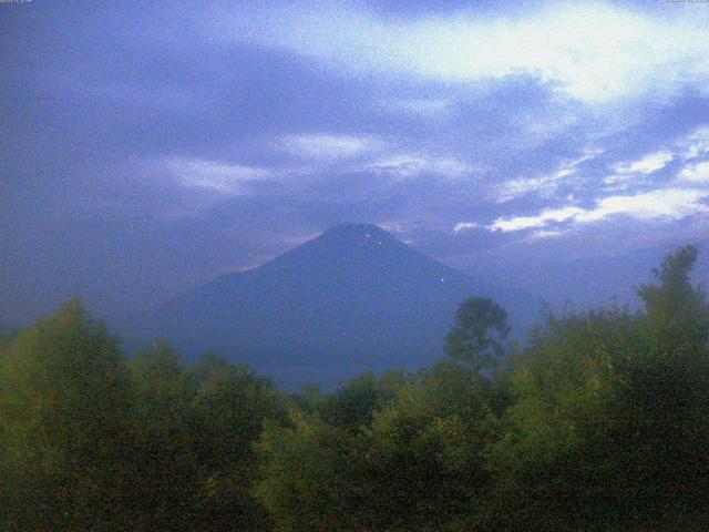 山中湖からの富士山
