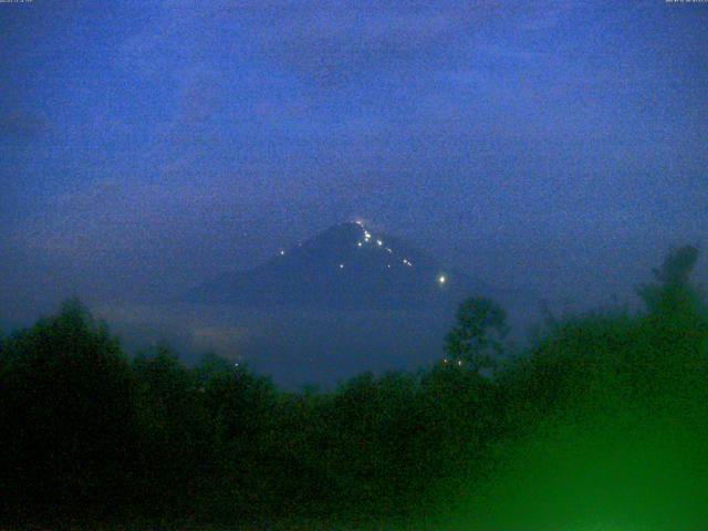 山中湖からの富士山