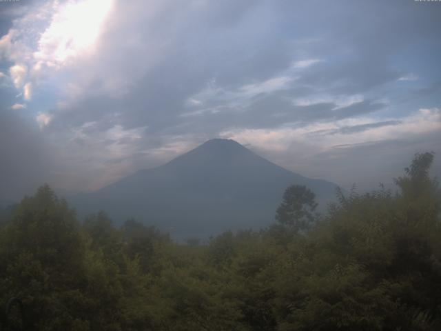 山中湖からの富士山