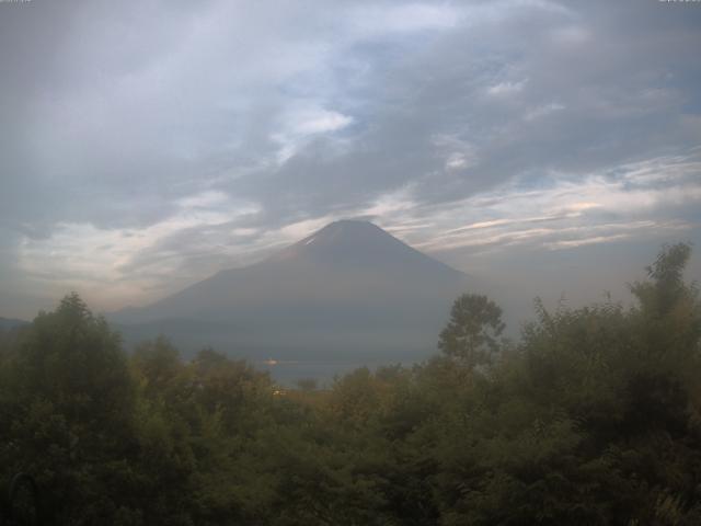 山中湖からの富士山
