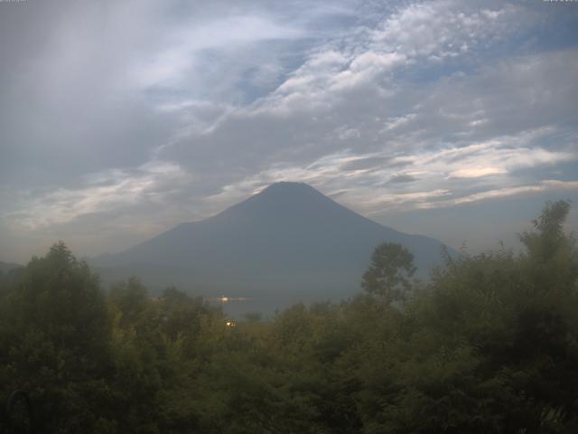 山中湖からの富士山